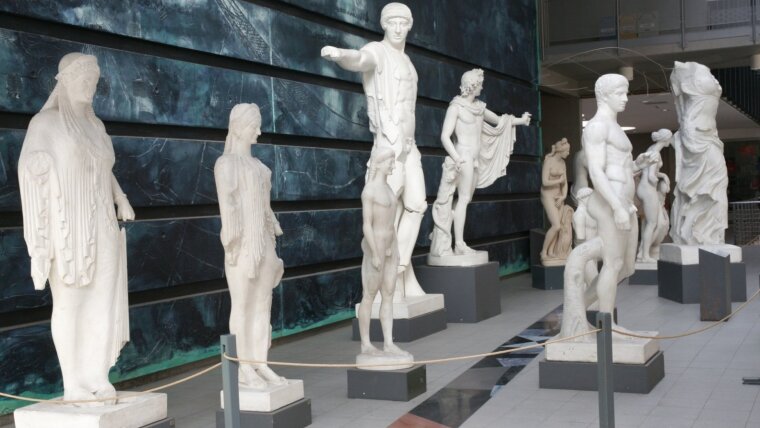 Antique sculptures