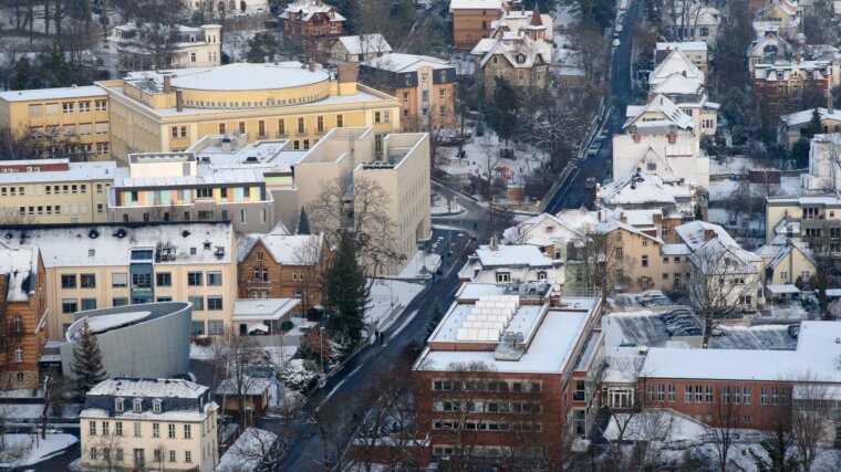 Jena im Winter